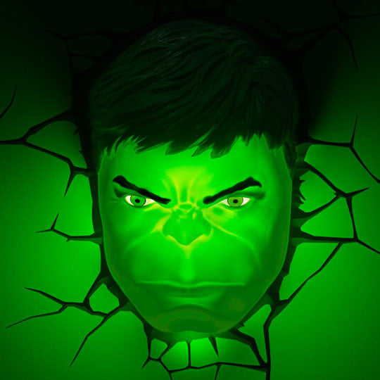 3D Deco Superhero Wall Lights