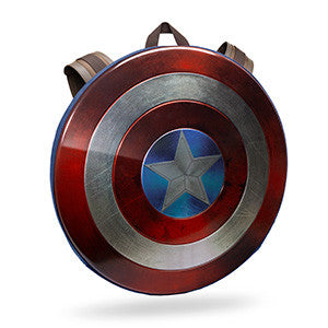 Captain America Civil War Distressed Shield Backpack - Limited Edition